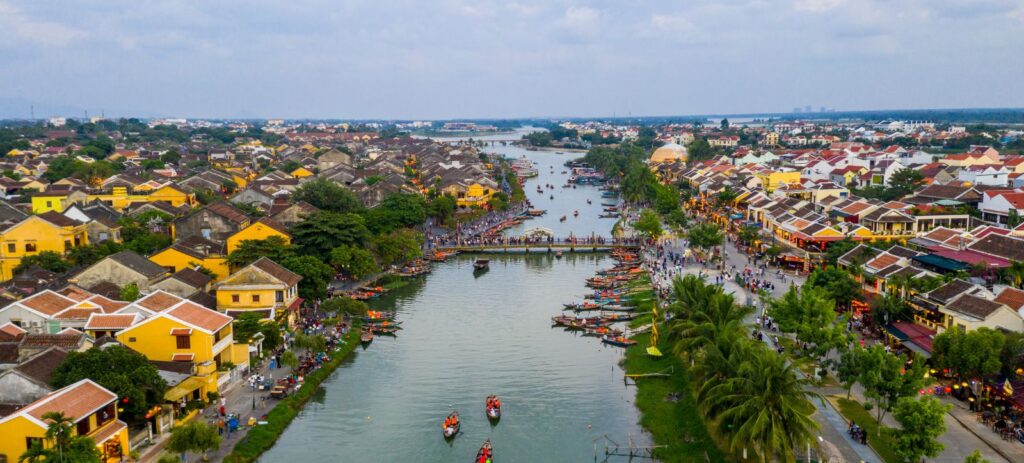 La Belleza de la Asamblea Cantonense en Hoi An