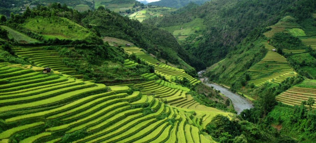Campos de Terrazas de Lai Chau y Mu Cang Chai