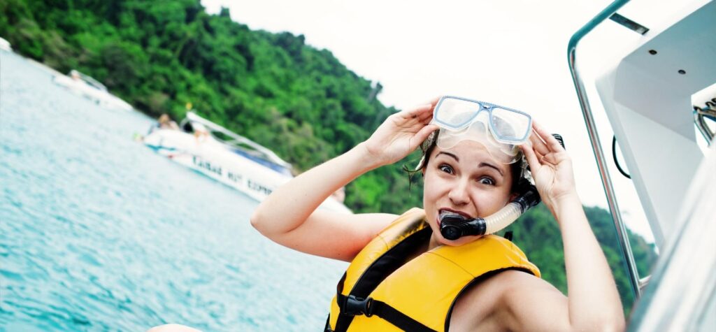 Bucear en la isla Cham